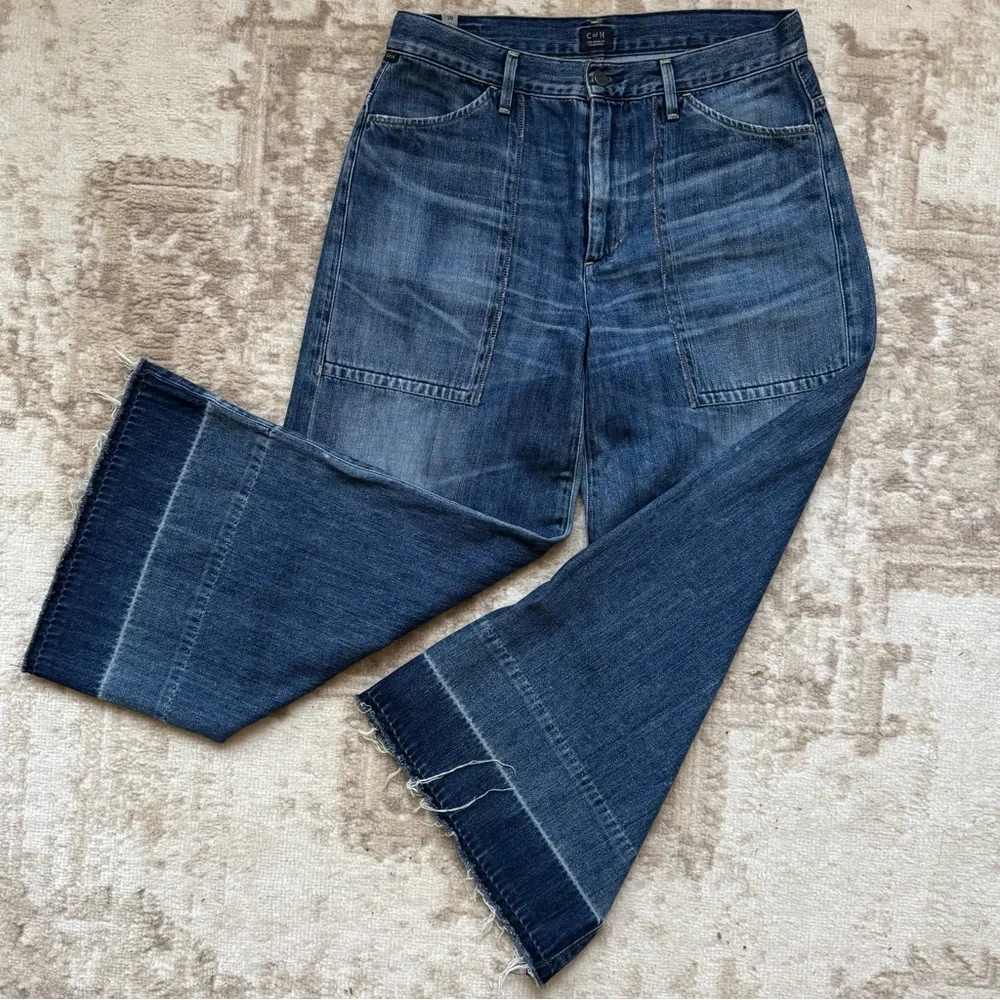 Citizens Of Humanity Wide Leg Jeans Size 29 - Picture 3 of 7